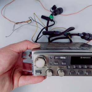 【ジャンク】PIONEER Lonesone Car-boy GEX-91 AM/FM STEREO TUNER / パイオニア ロンサムカーボーイ 旧車の画像3