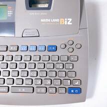 【動作確認済】CASIO カシオ ネームランド NAME LAND Biz KL-S10GY ラベル テプラ 事務 用品_画像6