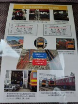 近鉄 桑名駅 東方操車場開業60周年 台紙付 硬券入場券_画像1