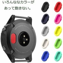 送料無料 フイルム2枚+防塵プラグ10個セット Garmin ガーミン Approach S62 ガラスフィルム 防塵プラグ 9H硬度 強化ガラス_画像8