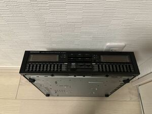 KENWOOD GE-900W STEREO DOUBLE Graphic Equalizer ケンウッド イコライザー 通電確認済み