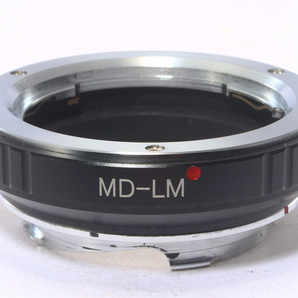 レンズ マウント アダプター ミノルタ MDマウント レンズ → ライカ Mマウント 変換 Minolta MD - Leica M 中国製の画像1