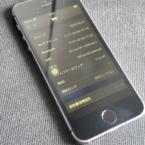iPhone SE 1世代 ブラック64GBの画像5