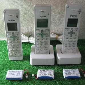 KA4123/電話子機 3個/brother BCL-D120K WM 2個,BCL-D110 Wの画像1