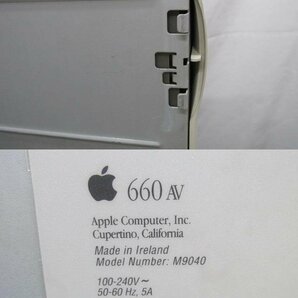 KA0980/デスクトップPC/Apple Macintosh Centris 660AV M9040の画像10