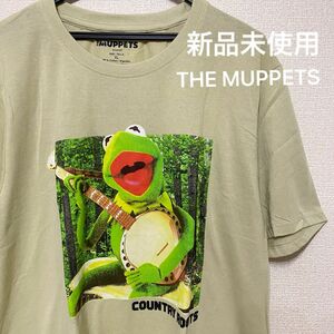 新品未使用 Disney ディズニー マペッツ カーミット Tシャツ 海外限定