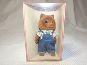  Sylvanian Families | asian racoon. .. san ta-01-850 boxed unused goods Epo k company the first period old package 
