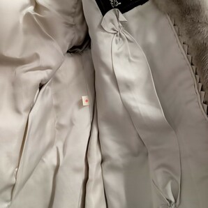曽我部3月No.191 コート ジャケット ミンク ハーフコート 毛皮 elegance fur 6号 ベージュ系 ファッション レディース の画像6