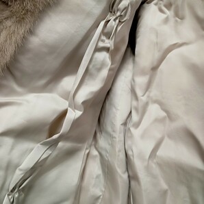 曽我部3月No.191 コート ジャケット ミンク ハーフコート 毛皮 elegance fur 6号 ベージュ系 ファッション レディース の画像7