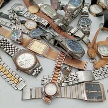 大村3月時計まとめ 腕時計 懐中時計 SEIKO CITIZEN Q&Q 他 まとめて 動作未確認 シルバー系 ゴールド系 メンズ レディース _画像5