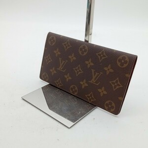 北山3月No.124 長財布 LOUIS VUITTON ルイヴィトン モノグラムライン ブラウン系 二つ折り財布 ブランド カードケース 