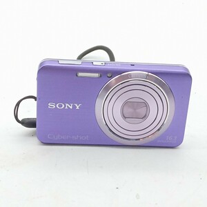 夏本3月No.225 カメラ SONY ソニー Cyber-shot サイバーショット DSC-W630 動作未確認 パープル コンパクトデジタルカメラ
