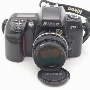 夏本3月No.5 カメラ Nikon ニコン F60 動作未確認 フィルムカメラ 一眼レフ フィルムカメラ レンズ