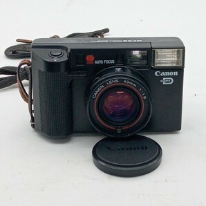 大村3月No.4 カメラ Canon キャノン AF35ML 動作未確認 フィルムカメラ コンパクトカメラ ブラック 光学機器の画像1