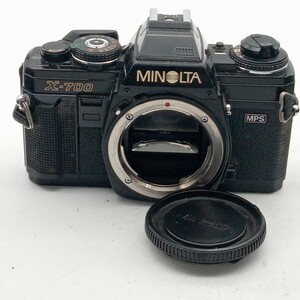 大村3月No 77 カメラ ボディ MINOLTA ミノルタ X-700 動作未確認 フィルムカメラ 一眼 ブラック 光学機器