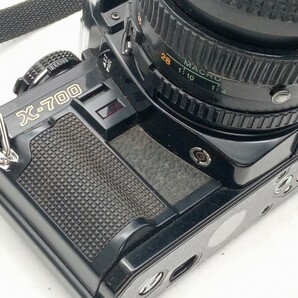 大村3月No 78 カメラ レンズ MINOLTA ミノルタ X-700 動作未確認 フィルムカメラ 一眼 ブラック 光学機器の画像4