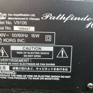杉本3月No.227 ギターアンプ VOX ヴォックス アンプ 通電確認済み 動作未確認 本体のみ 音響機器の画像5