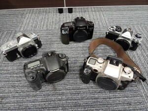 大村3月No.81 カメラ Canon Nikon キャノン ニコン まとめて 動作未確認 フィルムカメラ 一眼レフカメラ 
