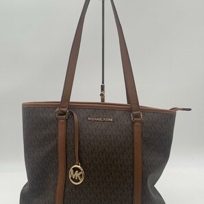 北山3月No 61 バッグ MICHEAL KORS マイケルコース MK ブラウン系 ハンドバッグ 肩掛けカバン ブランドバッグ の画像1