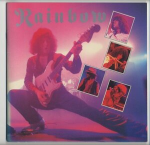 Rainbow（Ritchie Blackmore）【来日公演パンフレット】Rockupation 1981