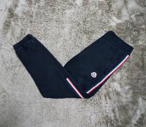 MONCLER モンクレール 22ss スウェット パンツ ブラック XSサイズ 送料無料!! 100円スタート〜