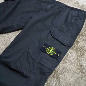 STONE ISLAND ストーン アイランド フルレングス／カーゴパンツ ボトムス 刺繍ワッペン ブラック サイズ W32 送料無料!! 100円スタート〜の画像5