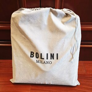 最上級逸品※定価18万◆イタリア・ミラノ発*BOLINI/ボリニ・最上級牛革・クロコダイル*トートバッグ/紺の画像9