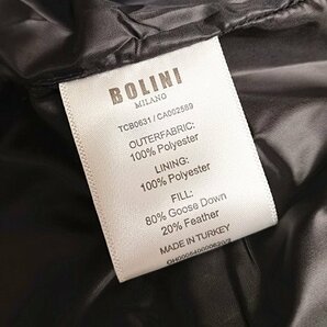 最高級8万※EU製*イタリア・ミラノ発*BOLINI*プレミアムライン※designer・防寒・フード付き*ダウンベスト・イタリア46/Mサイズ・黒の画像8