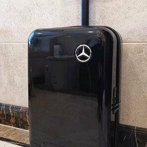 新品※Mercedes-Benz・メルセデス・ベンツ*軽量オリジナル※ダイヤルロック・スーツケース*機内持ち込み*旅行*出張・キャリーケース・黒の画像1