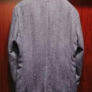 最高峰20万◆イタリア*ローマ発*ROBERT CAVANI/ロベルトカバーニ*最上級・100% virgin wool/千鳥格子*テーラードジャケット・48/Lの画像10