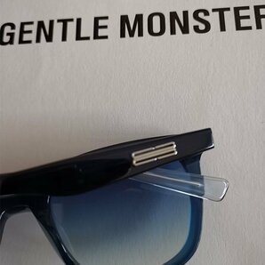 新品未使用※人気モデル*GENTLE MONSTER・ジェントルモンスター HEIZER 登坂広臣 BTS 愛用・サングラス・ブルーの画像5