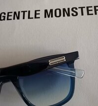 新品未使用※人気モデル*GENTLE MONSTER・ジェントルモンスター HEIZER　登坂広臣 BTS 愛用・サングラス・ブルー_画像5