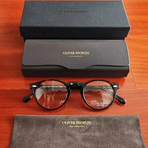 高級*イタリア製★「OLIVER PEOPLES/オリバーピープルズ」伝説の大人気作・OV5186・ボストン・鼈甲・メガネフレームの画像1