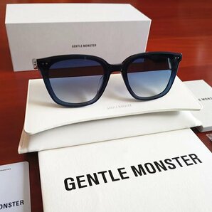 新品未使用※人気モデル*GENTLE MONSTER・ジェントルモンスター HEIZER 登坂広臣 BTS 愛用・サングラス・ブルーの画像8