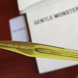 新品未使用※人気モデル*GENTLE MONSTER・ジェントルモンスター Mondo 登坂広臣 BTS 愛用・サングラス・イエローの画像8