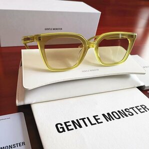 新品未使用※人気モデル*GENTLE MONSTER・ジェントルモンスター Mondo 登坂広臣 BTS 愛用・サングラス・イエローの画像5