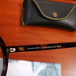 名作モデル☆新品☆ MOSCOT ZOLMAN ゾルマン 丸い眼鏡 メガネフレーム 鼈甲・ セレブ愛用モデルの画像7