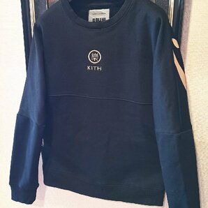 最高級*定価5万★ポルトガル製※限定品◆イタリア・ミラノ発*BOLINI*KITH designer・豪華刺繍※トレーナー/44/Sサイズの画像9