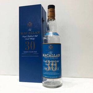 マッカラン 30年 空瓶 木箱付き 700ml