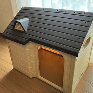 ペットハウス ワンコ小屋 ネコ小屋 屋内 ペット用ホットカーペットに最適【美品】【送料無料】