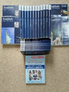 【良品】スピードラーニング 英語 初級 全16巻 CD テキスト 視聴用DVD付き