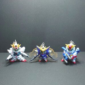 ガンダム キーホルダー 3個セット ウイングガンダムゼロカスタム ガンダムF91 ZZガンダム