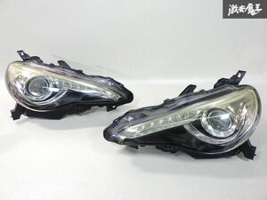 トヨタ 純正 ZN6 86 前期 GTリミテッド HID ヘッドライト ヘッドランプ 左右セット KOITO 100-60082 即納 ZC6 BRZ 流用に