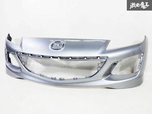 美品!! マツダ 純正 SE3P RX-8 RX8 後期 フロント バンパー カラー22V サンライトシルバーメタリック F197-50031 即納