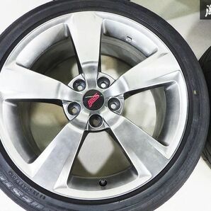 ▲売り切り●スバル 純正 GRB インプレッサ WRX STi 前期 18インチ 8.5J ＋55 PCD114.3 5H 5穴 ホイール 4本セット VAG VAB GVF GVB GDBの画像2