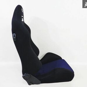 RECARO レカロ SR-3 SR3 汎用 セミバケットシート セミバケ シート 座席 底止め 青×黒 30周年記念モデル レース サーキット ドリフト 即納の画像7