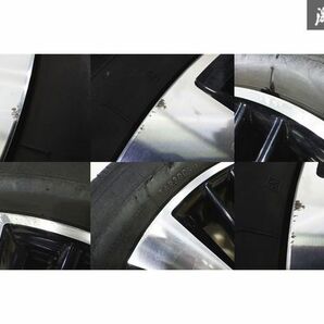 ●トヨタ 純正 AGH30W 30系 アルファード SC 後期 18インチ 7.5J +45 PCD114.3 5穴 ホイール 4本セット タイヤ付き 即納 ヴェルファイアの画像6