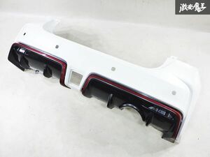 日産 純正 E12 ノート NISMO ニスモ 後期 リア リヤ バンパー 白パール系 85066-8A47A 即納