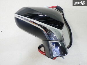 レクサス 純正 AGZ10 AYZ10 NX NX200 NX300 ドアミラー サイドミラー ミラー 右 右側 運転席 14P MURAKAMI 6539 黒メタ系 即納