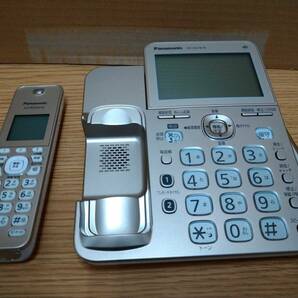 【１円スタート】 パナソニック コードレス電話機 子機２台 中古 現状品の画像3